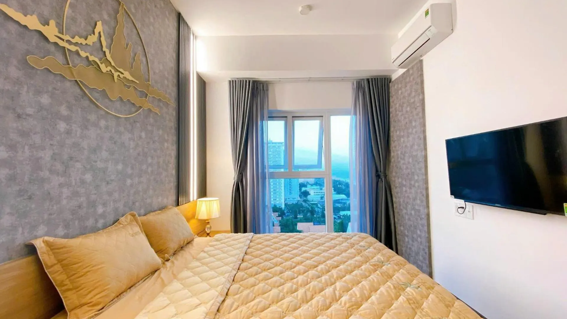 Appartement Can Ho 2Pn View Dep L Oasky Vung Tau L Bai Sau 50M L Sach Dep Day Du Tien Nghi